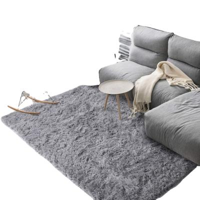 China Gray Alfombra Bedroom Blankets 80*120cm Shaggy Plush Area 120*160cm Modern Soft Fluffy Indoor Home Decor Living Room Dorm Floor Carpet for sale