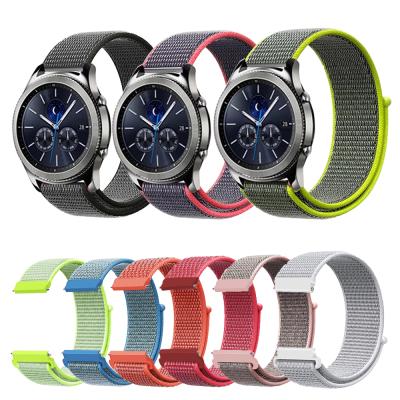 China Chungming 20mm 22mm Cloth Nylon Sport Buckle Watch Band Strap For Huawei GT2 pro 2e for sale