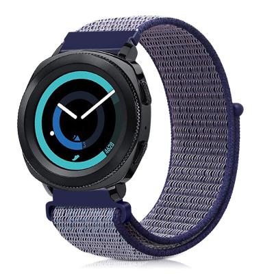 China Chungming Fabric 52 Colors Sports LoopWatch Band Nylon Breathable Strap For Huawei GT 2 46mm For Amazfit 3 GTR for sale