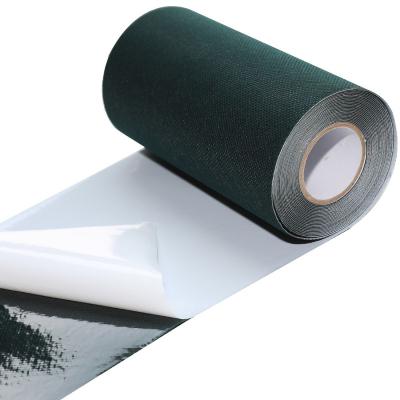 China Customized Waterproof Artificial Lawn Tape Grass Tape Sewing Self Adhesive Single Side Tape Garden Golf Joining Field for sale