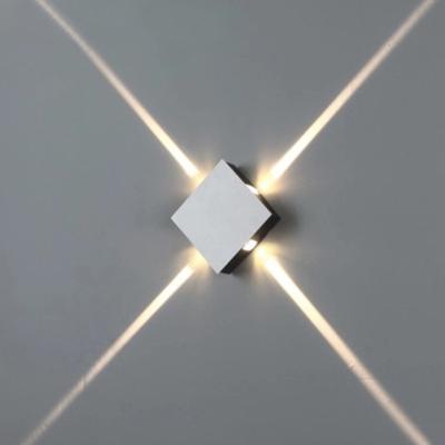 China New style modern indoor art modern deco LED wall lamp bedroom bedside hotel home 6w 12w led wall lamp for sale