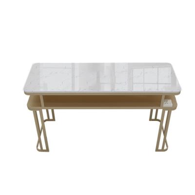 China High Quality Modern Contemporary Hot Selling Furniture Salon Furniture Manicure Nail Table for sale