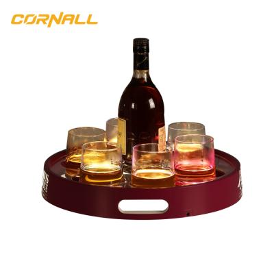 China Eco - Friendly Bar Nightclub Supplies Led Supply Serving Tray for sale