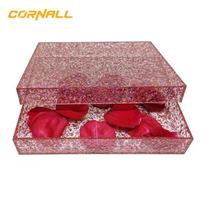 China Customizable Transparent Unique Luxury Valentines Day Gift Box 2022 New Chocolate Ideas With Lid for sale