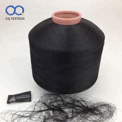 China Twist AA Grade 50 Denier 100 Polyester Filament Yarn For Woven Label for sale