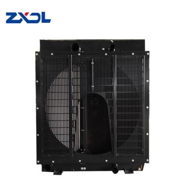 China Generator Machine Ventilation Unit Heat Exchanger Copper Radiator Water Cooling For Caterpillar C15 Generator Radiator for sale