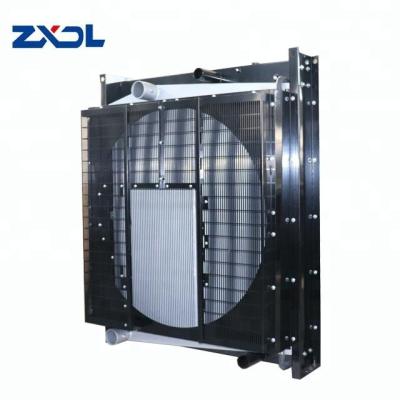 China QSk23-G3 generator machine QSk23-G3 aluminum heat exchanger genset heatsink radiator porcelain making heatsink for sale