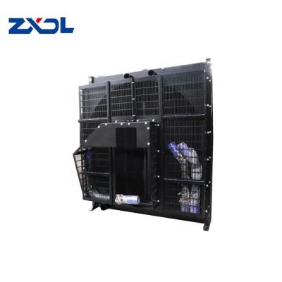 China Aluminum Generator Machine Ventilation Unit Heat Exchanger Intercooler Radiator For Cummin Generator VTA28-G6 Radiator for sale