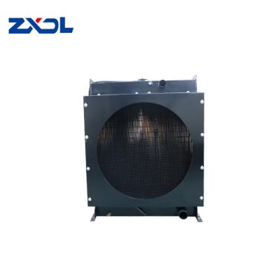 China Radiator for cummins generator mechanical stationary 6BTA radiator for Cummins genset radiator for sale