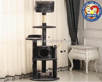 China Sustainable Treehouse from QQPET Cat Tree Manufactory Aimigou Cat, Luxury Cat Tree for sale