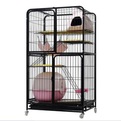 China Factory Directly Supply 5 Layers Adult Pet Viable Expandable Cat Cage And Kitten Cage for sale