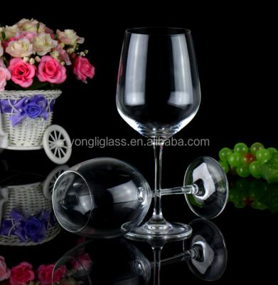 China Sustainable Lead Free Thick Stem Red Wine Glass for sale