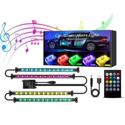 China Warehouse/ Garden Car Decoration Remote Control Color Changing Atmosphere Light Strip Portable And Easy To Install LED Low Voltage Light Strip for sale