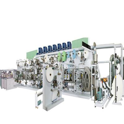 China Factory Baby Diaper Machine Full Automatic Baby Diaper Producing Line 600pcs/min Production Capacity With Best Price for sale