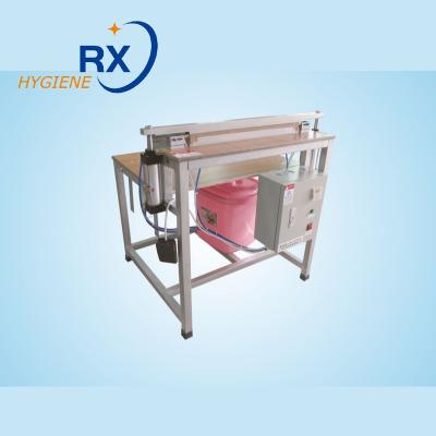 China Factory disposable semi automatic baby diaper and women sanitary napkin adult packing machine price for sale