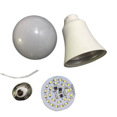 China Residential E27 5w 7w 9w 12with A LED Bulb Lights A SKD Parts Led Bulb Raw Material for sale