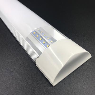 China Factory Eslas Aluminum No Blink Dustproof PC LED SMD Tube Lights 18W 36W 45W Linear LED Batten For Factory Supermarket Hospital for sale