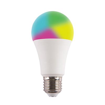 China Inside Eslas E27 7W 9W 11W Indoor Remote Control Smart RGB Color Changing Wifi Connecting LED Light Bulb For Decoration for sale