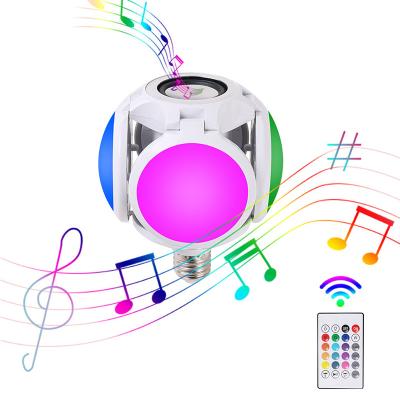 China Residential Modern Eslas Bluetooth Football Lamp Music Playback Glow Lights Remote Control Fit For Residential Theme Park for sale