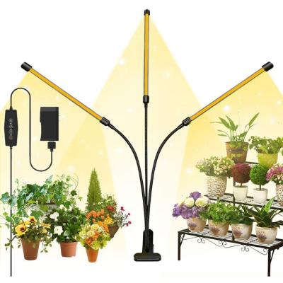 China Seed Seed Planting Eslas Full Head Aluminum 18W LED Adjustable 3 Spectrum Grow Indoor Fast Growing Plants for sale