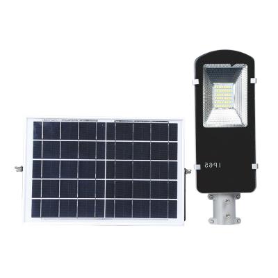 China ROAD LED Eslas LED SMD Driver Included Energy Saving Solar Panel Lithium Battery IP65 Aluminum Street Light for sale