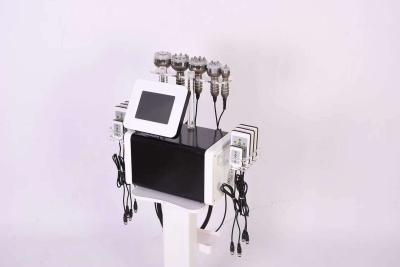 China Vacuum Cavitation Cryolipolysis Slimming Machine 5 Handles RF Lipolaser for sale