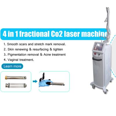 Chine Traitement partiel de cicatrice de rajeunissement de peau de machine de laser de CO2 de retrait de ride à vendre