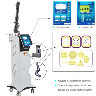 China Medical Laser Skin Resurfacing Machine , Acne Scar Removal Fractional Co2 Laser Machine for sale