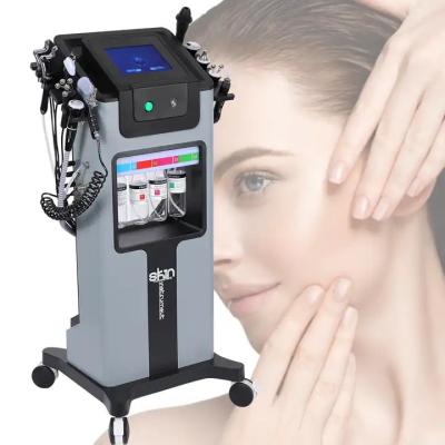 China Oxygen Jet Salon Qualität 8 in 1 Hydra Beauty Gesichtsmaschine mit Tiefreinigung Oxygen Jet Salon zu verkaufen