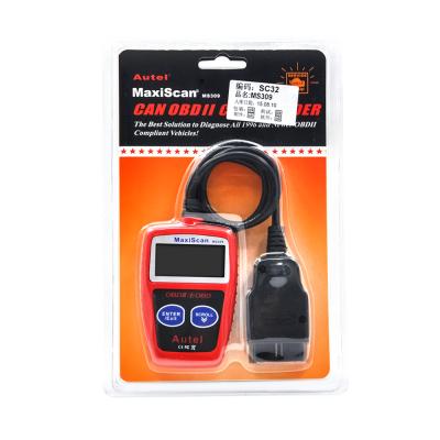 China 2018 OBDII Connector Autel MaxiScan MS309 OBDII CAN CARRY Code Reader OBD2 EOBD OBD II Diagnostic Tools for sale