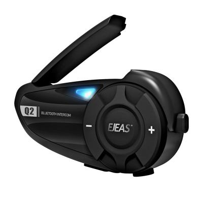 China 100% Waterproof 750m Outdoor Bluetooth Motorcycle Helmet Intercom EJEAS Q2 2 with FM Radio for sale