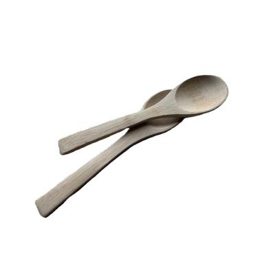 China Sustainable Supply Natural Bamboo Spoon Environmental Protection Outdoor Dining Tableware All Kinds Of Inexpensive Honey Jam Spoon Gifts for sale