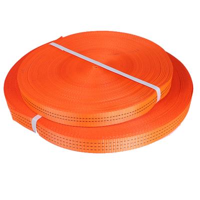 China High Tenacity 1.5 Inch Custom Nylon Webbing 2 Inch Webbing Belt Webbing Slings Nylon Webbing Lifting Slings for sale