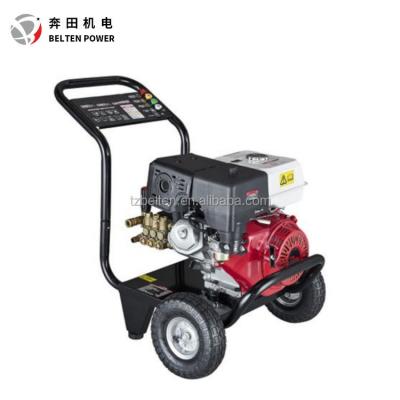 China 250bar 2600PSI 13hp Gasoline Critical High Pressure Cleaning Equipment/Seal Cleaner Foam Car Washer Without Gasoline Engine Residue for sale