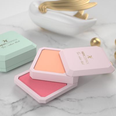 China Hot Selling Biodegradable Hot Selling Plastic Square 2 Tier Air Cushion Powder Collapsible Compact Case for sale