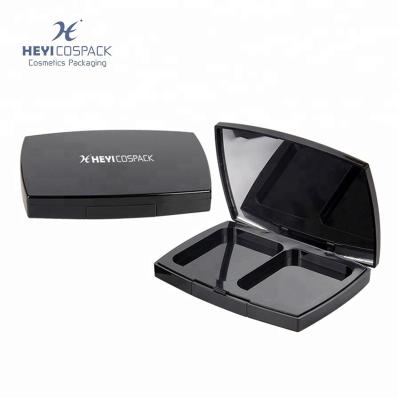 China Disposable Make Your Own Beauty Cosmetic Packaging Compact Powder Case With Mirror for sale