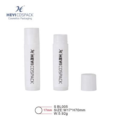 China Cosmetics Lip Balm Bottle Wholesale White Empty Tubes Cute Lip Balm Container for sale