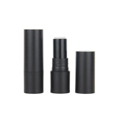 China Cosmetics wholesale empty black lipbalm bottle container case container lipstick lipstick cosmetic packaging tube for sale