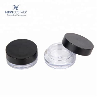 China Wholesale Cosmetic Empty Mini Eye Packaging Round Shape Gel Eyeliner Cream Container for sale