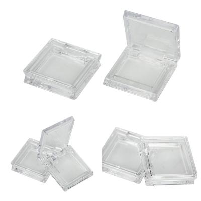 China Transparent Disposable Empty Square Makeup Contract Packaging for sale