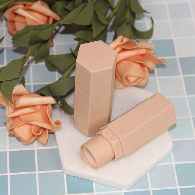 China New Article Eco - Friendly Hexagon Shape Small Base Stick Packaging Bottle Plastic Tube for sale