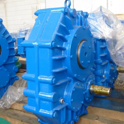 China Building Material Shops High Speed ​​Hollow Shaft Output Gearbox Gearbox With Helical Gear Reducer Motor for sale