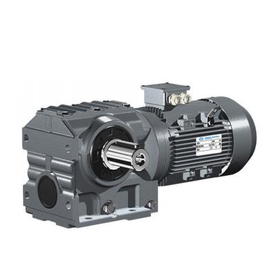 China Factory S Series Gear Motor Gear Reducer With 90 Degree Gear Box for sale