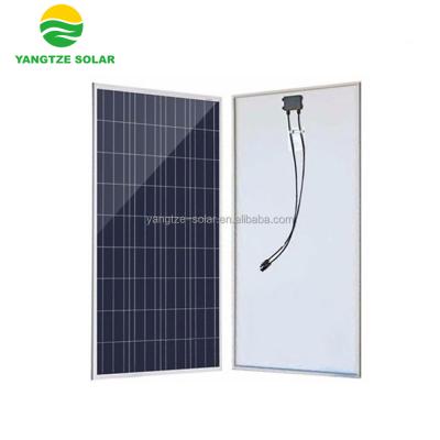 China Top 10 Poly 130w PV Solar Panels Factory 12volt Solar System China for sale