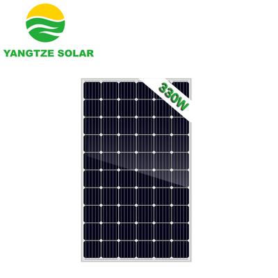 China Solar System Yangtze Kiang 300 310 320 330 watt solar cell 60cells monocrystalline solar panel for sale