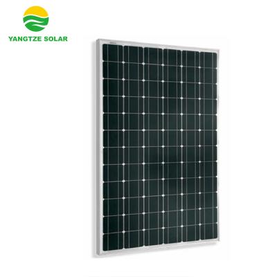 China Solar system top A grade sunel 190w 200w mono module solar panel Yangtze for sale