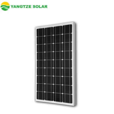 China Economic Mono Monocrystalline Solar System 100W Solar Panel for sale