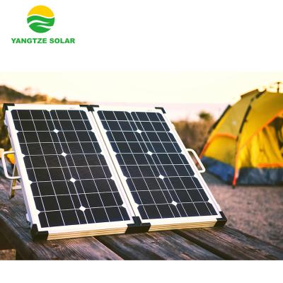 China Yang Tse Kiang 50w 80w 120w Portable Folding Solar Panel YS50M-2F for sale