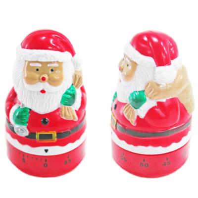 China Unique Christmas High Quality Viable Santa Claus Kitchen Timer 120 Minutes for sale