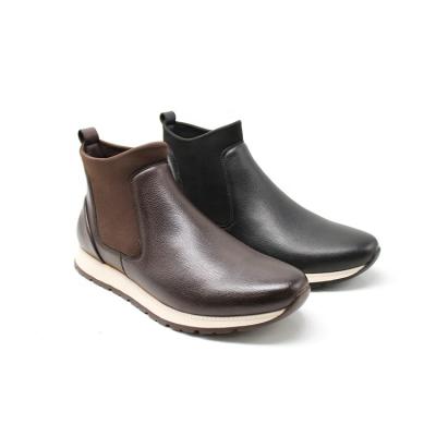 China Occasional slip of no. Jasonstar Anti-slippery Mens Boots Style HK3187B-1 On PU Man Boots Mens Shoes for sale